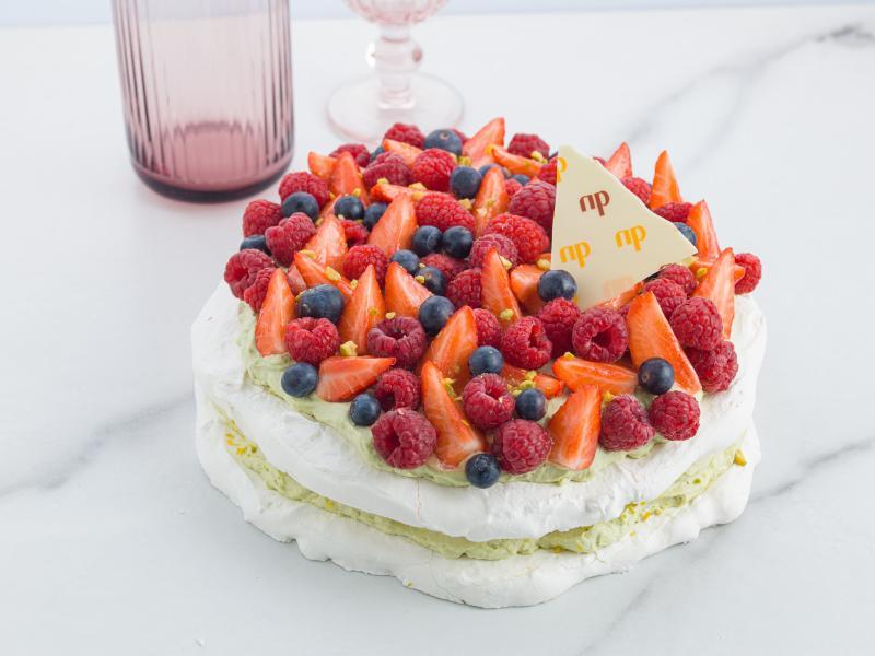 PAVLOVA TORTA PISTÁCIA
