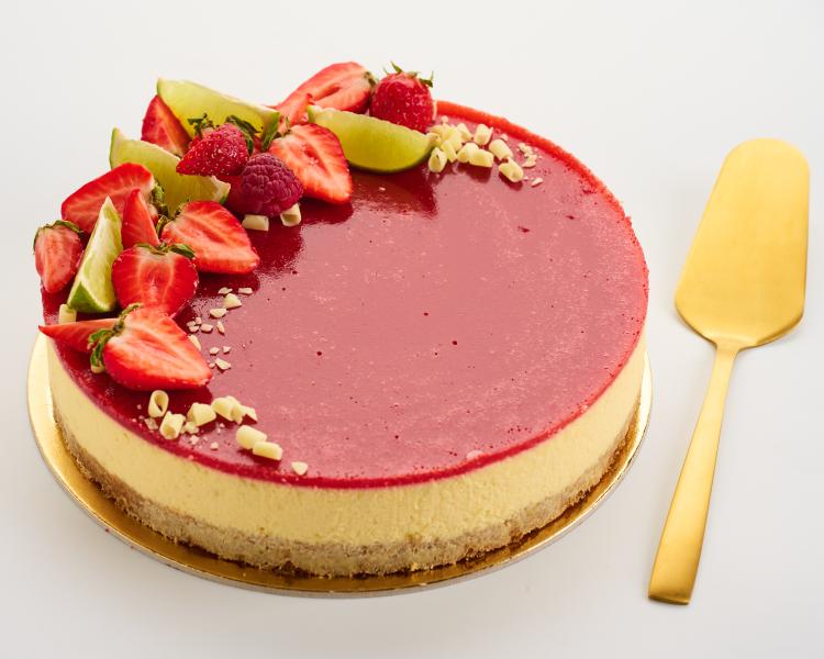 CHEESECAKE LIMETKA  - JAHODA