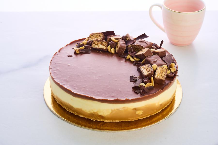 CHEESECAKE "SNICKERS"