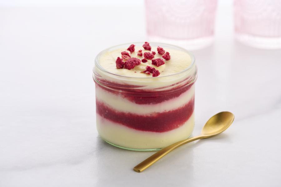 Pohár Tiramisu-Malina